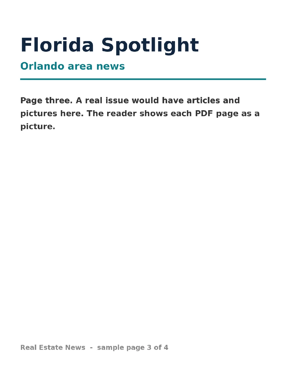 Test Newsletter, page 3 of 4