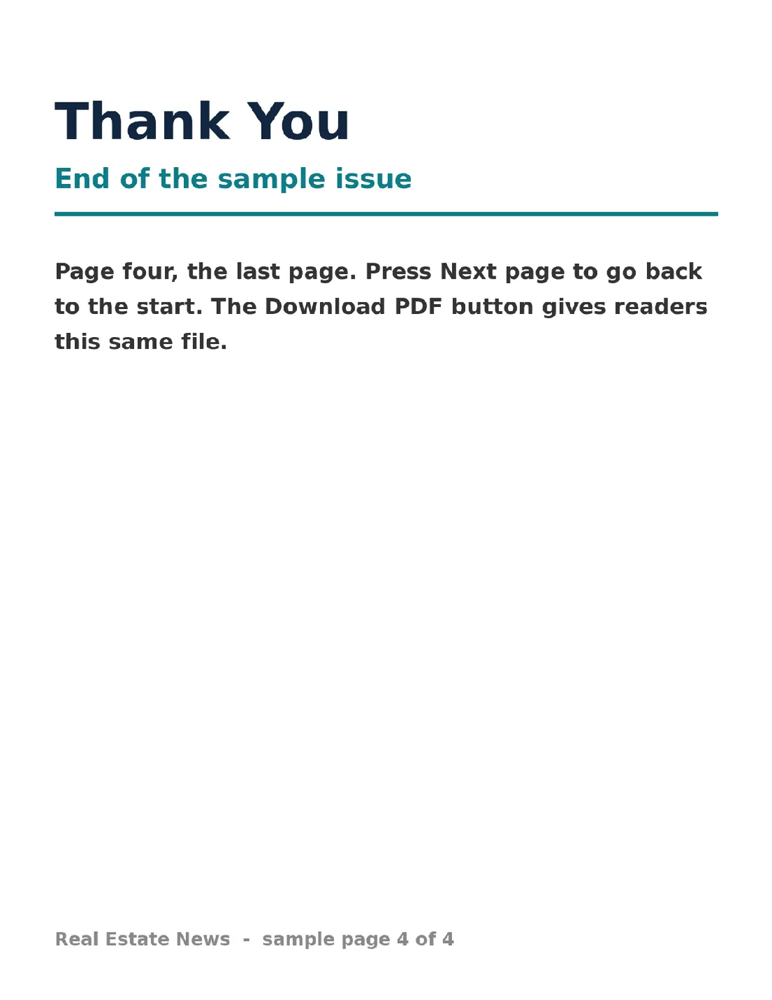 Test Newsletter, page 4 of 4